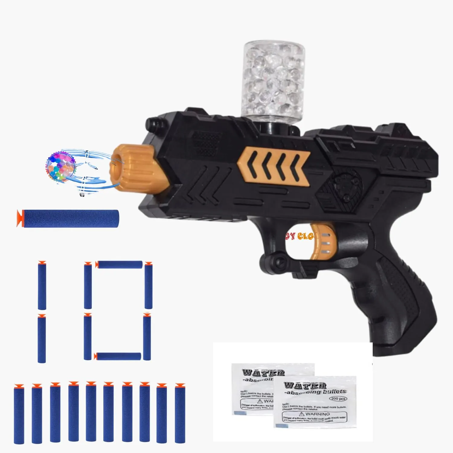 Buy 2 In 1 Soft Aqua Blaster Gun from PJB Mart - Reseller Bazzar